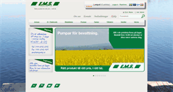 Desktop Screenshot of emspump.se